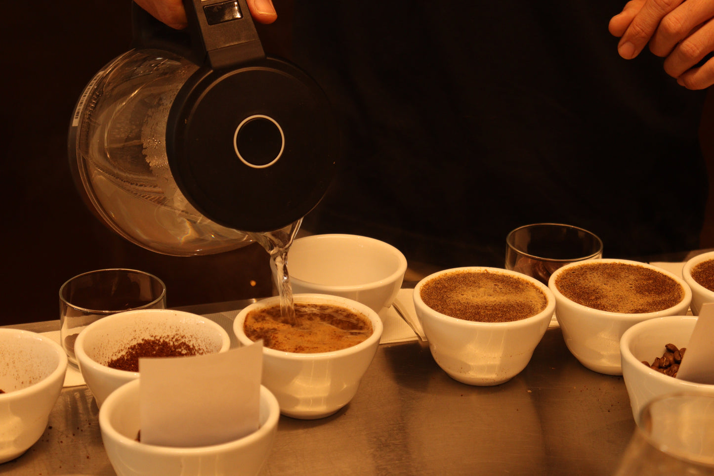 Personalized coffee coaching barista express