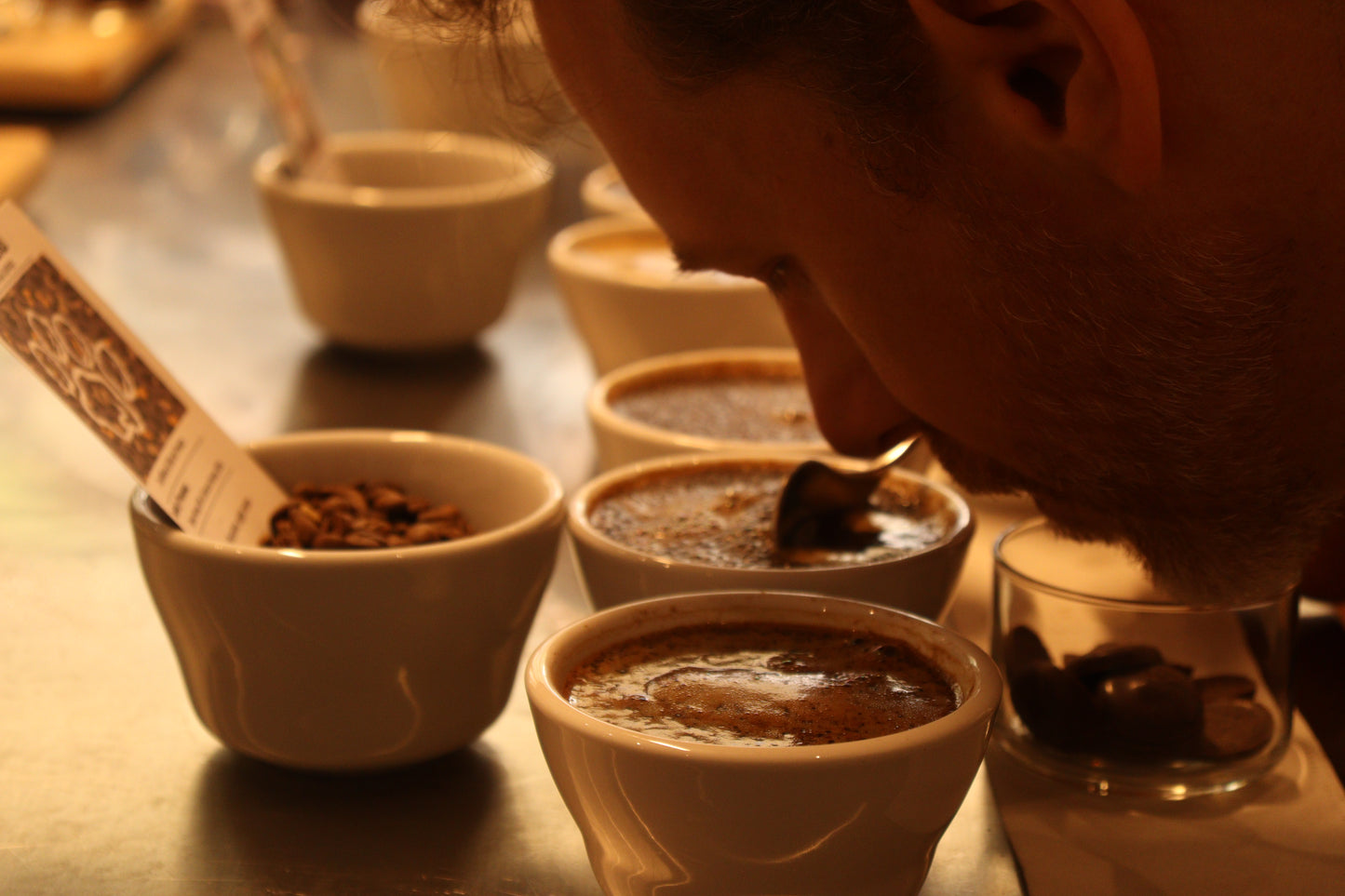 Personalized coffee coaching barista express