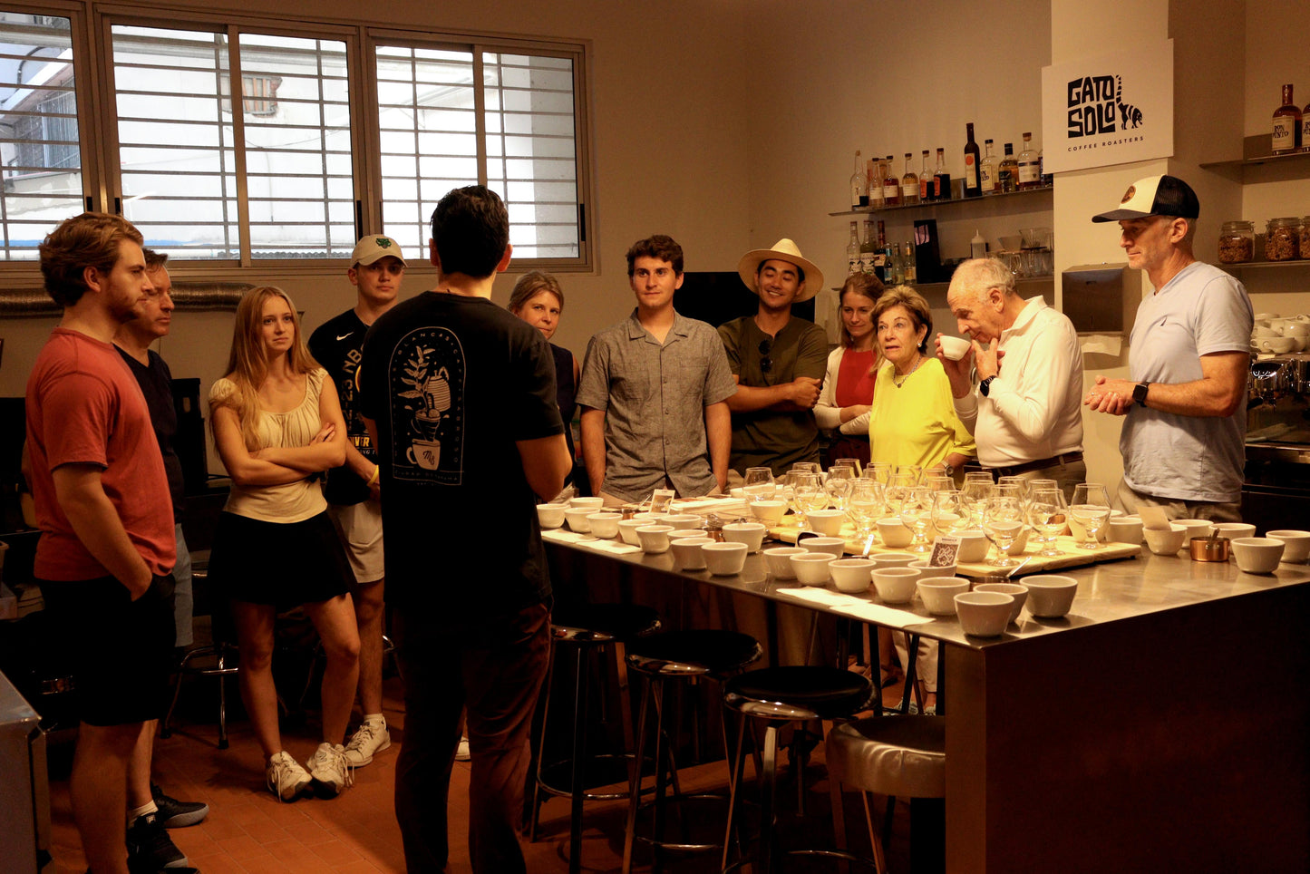 Personalized coffee coaching barista express